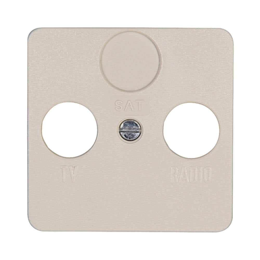 Kopp Milano anthrazit Abdeckung Antennendose TV/RF (358615181)