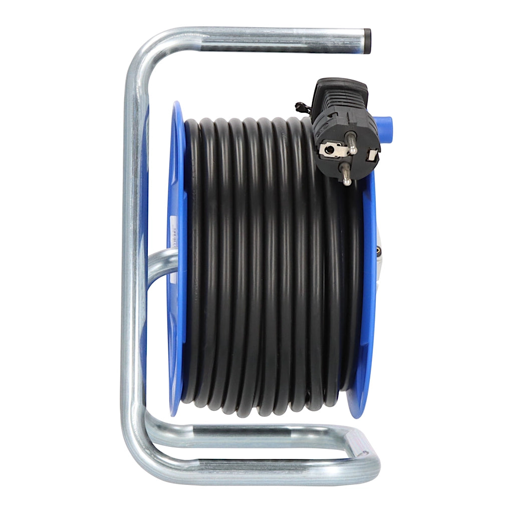 Brennenstuhl Kabeltrommel 3-fach + 2x USB 15m (1079180600) Seitenansicht