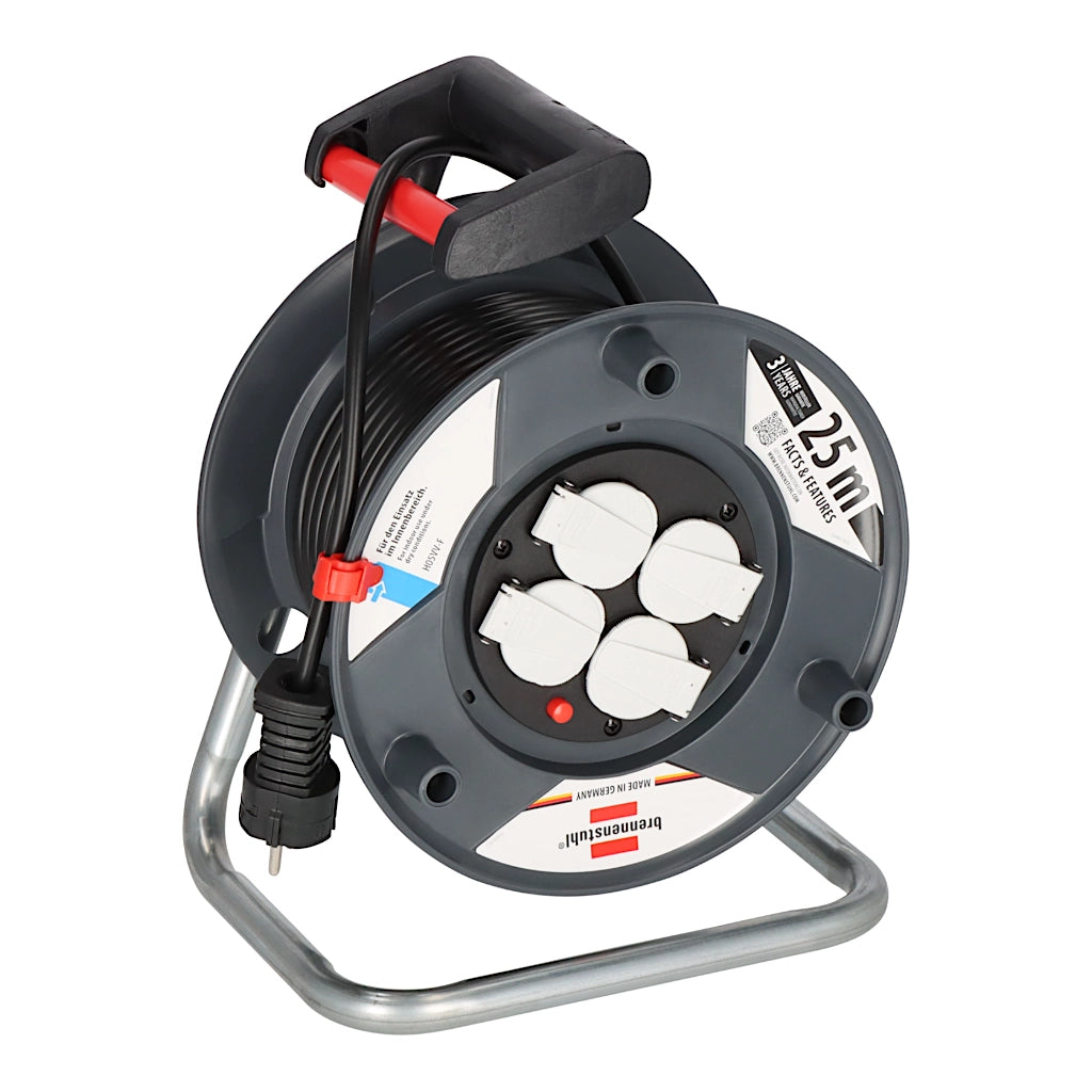 Brennenstuhl Kabeltrommel Garant E 4-fach 25m (1215056) Vorderansicht