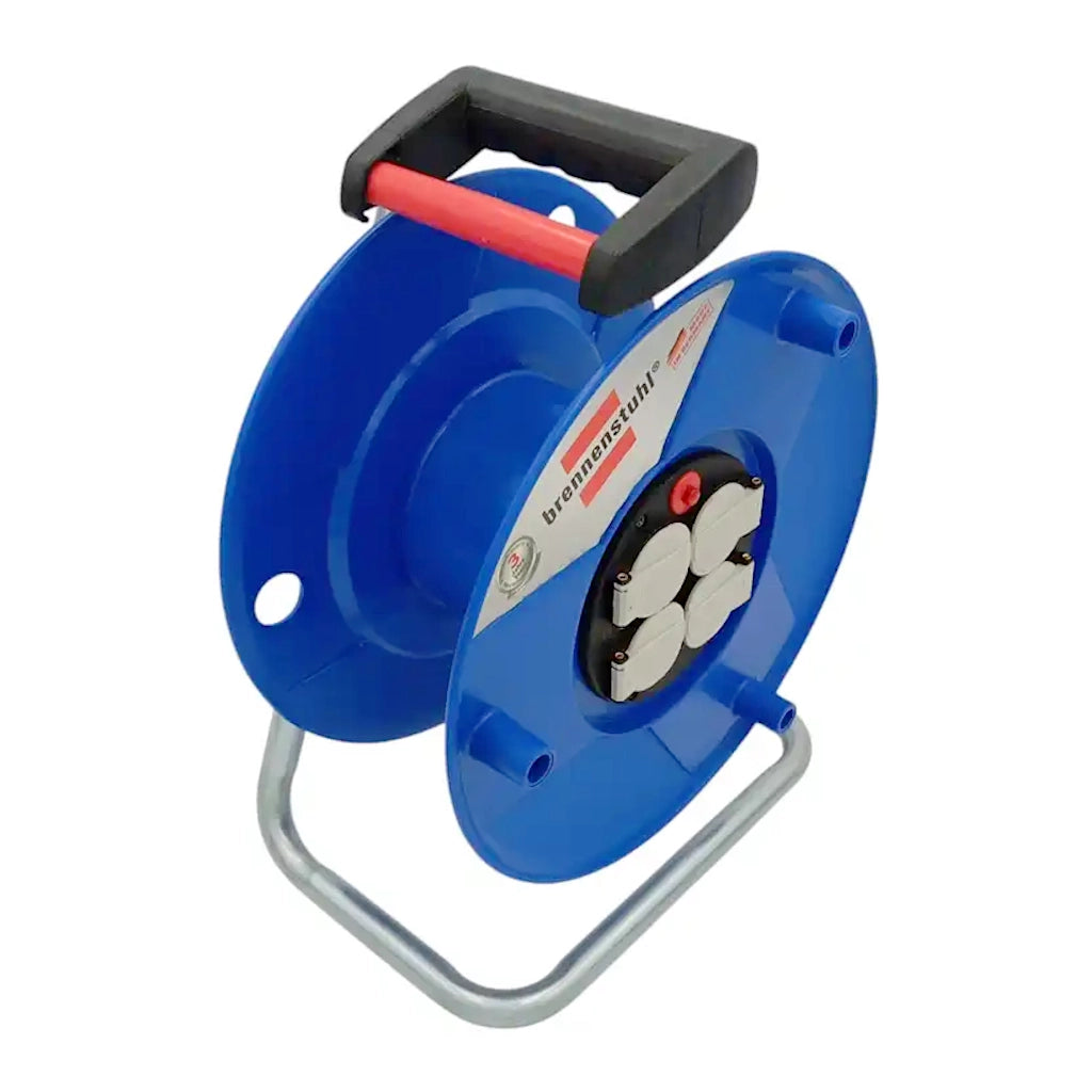 Brennenstuhl Kabeltrommel Garant G leer 4-fach IP20 (1208010) Ansicht schräg von oben