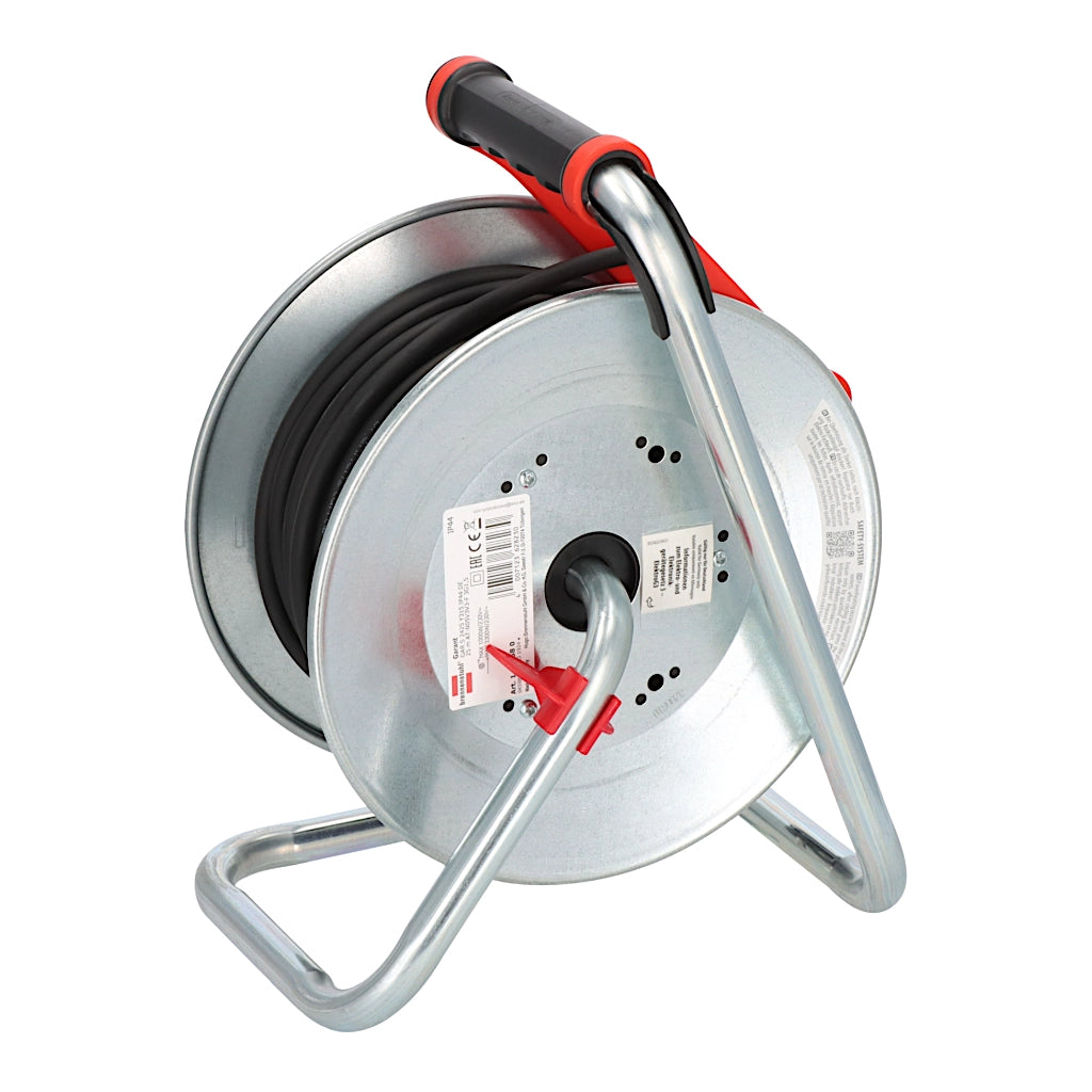Brennenstuhl Kabeltrommel Garant S 3-fach 25m IP44 (1198580) Rückansicht