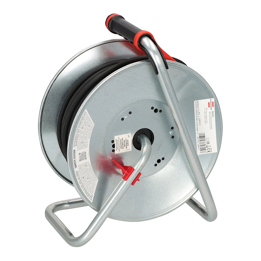 Brennenstuhl Kabeltrommel Garant S 3-fach 50m IP44 (1198590) Rückansicht
