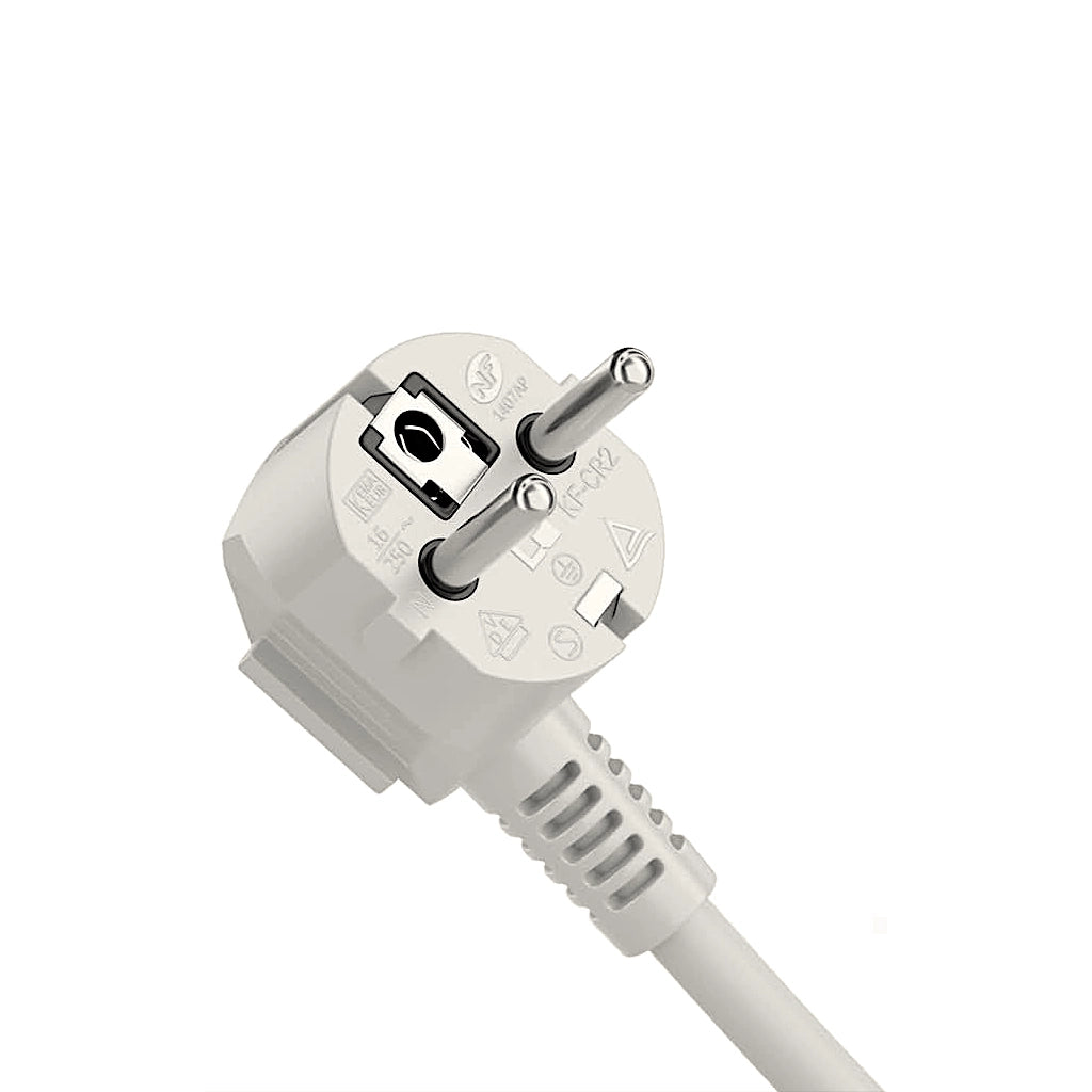 Brennenstuhl Schutzkontakt-Stecker in weiß