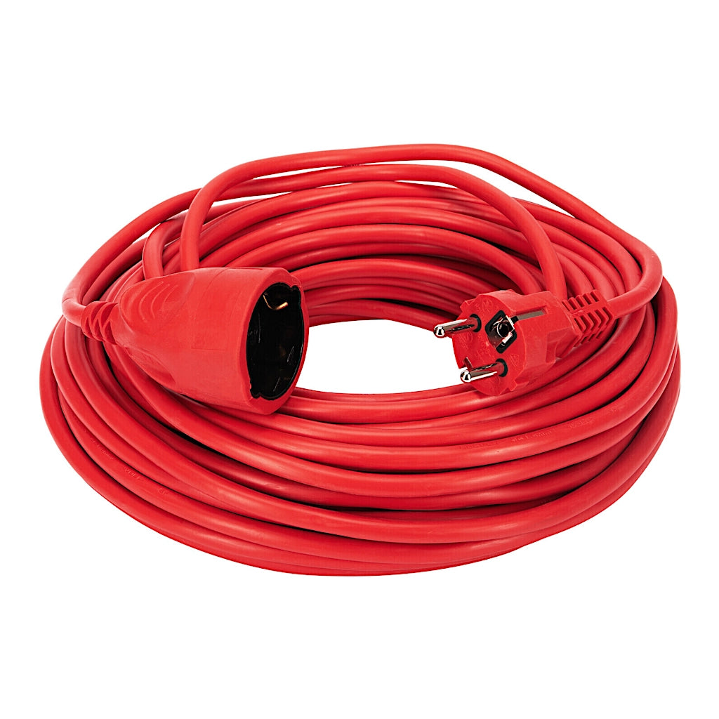Brennenstuhl Verlängerungskabel 25m rot (1162050) Ansicht aufgerollt von vorn