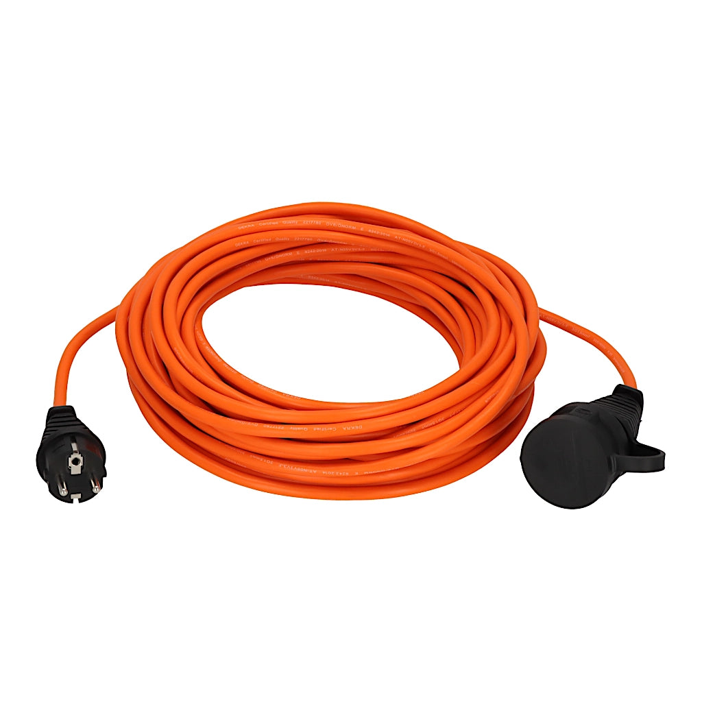 Brennenstuhl Verlängerungskabel 25m IP44 orange (1169950) Ansicht von oben