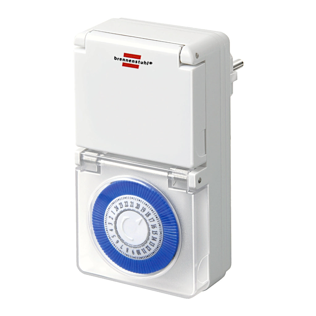 Brennenstuhl mechanische Zeitschaltuhr MMZ44 weiß IP44 (1506170) Ansicht von von