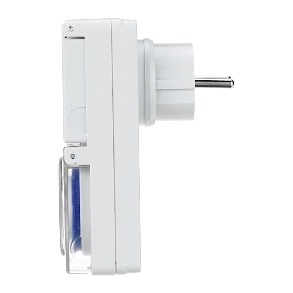 Brennenstuhl mechanische Zeitschaltuhr MMZ44 weiß IP44 (1506170) Seitenansicht