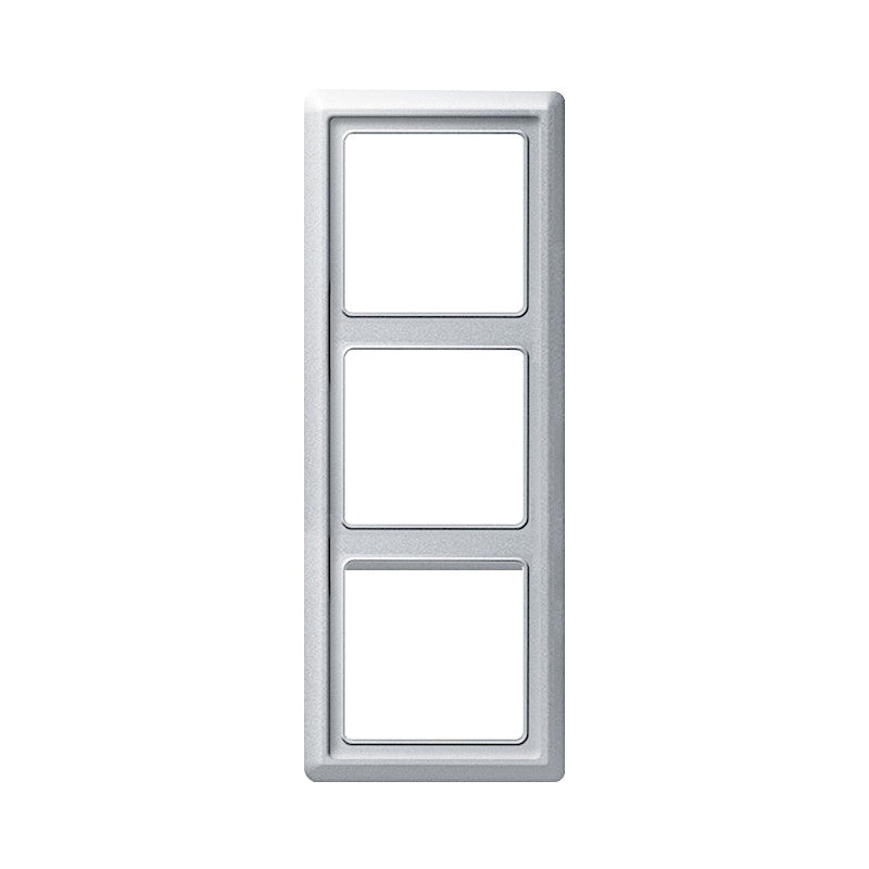 Busch Jaeger Allwetter Rahmen 3-fach alusilber IP44 (2103-33)