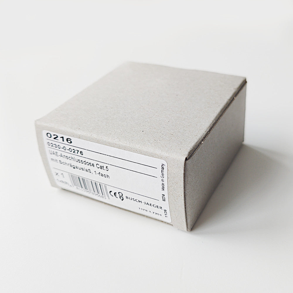 Busch Jaeger Netzwerkanschlussdose Cat.5e Verpackung