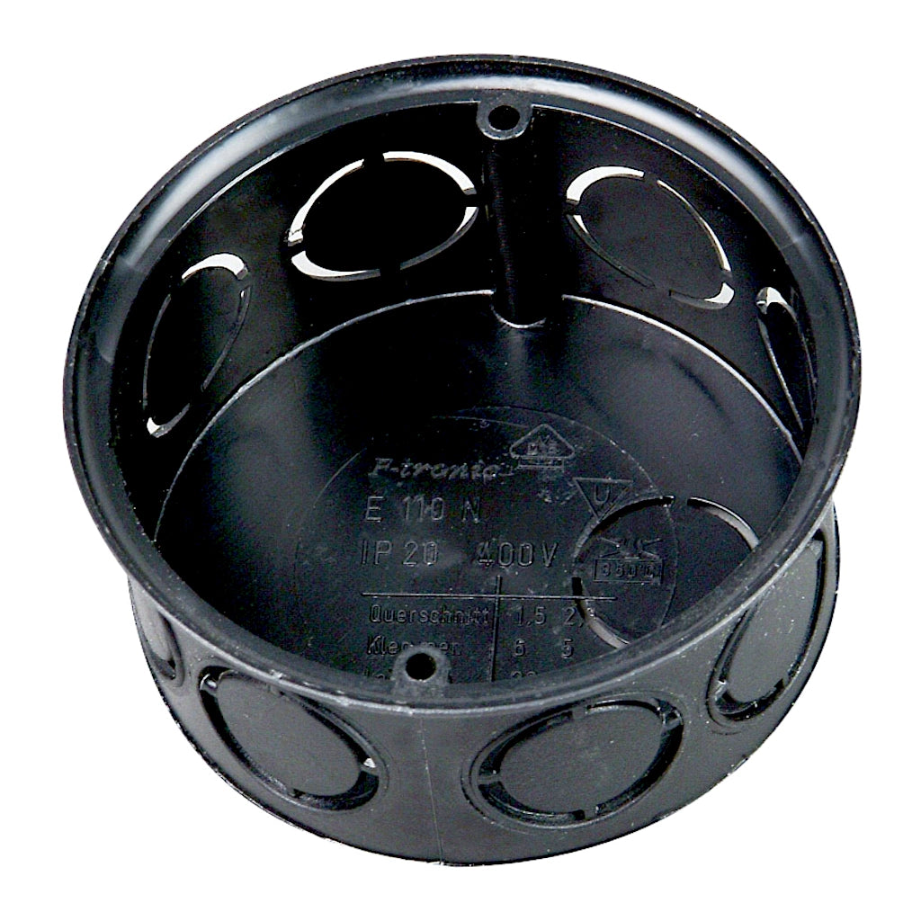 f-tronic Verbindungsdosen E110 Ø 70mm / 35mm tief (7310133) Ansicht von oben