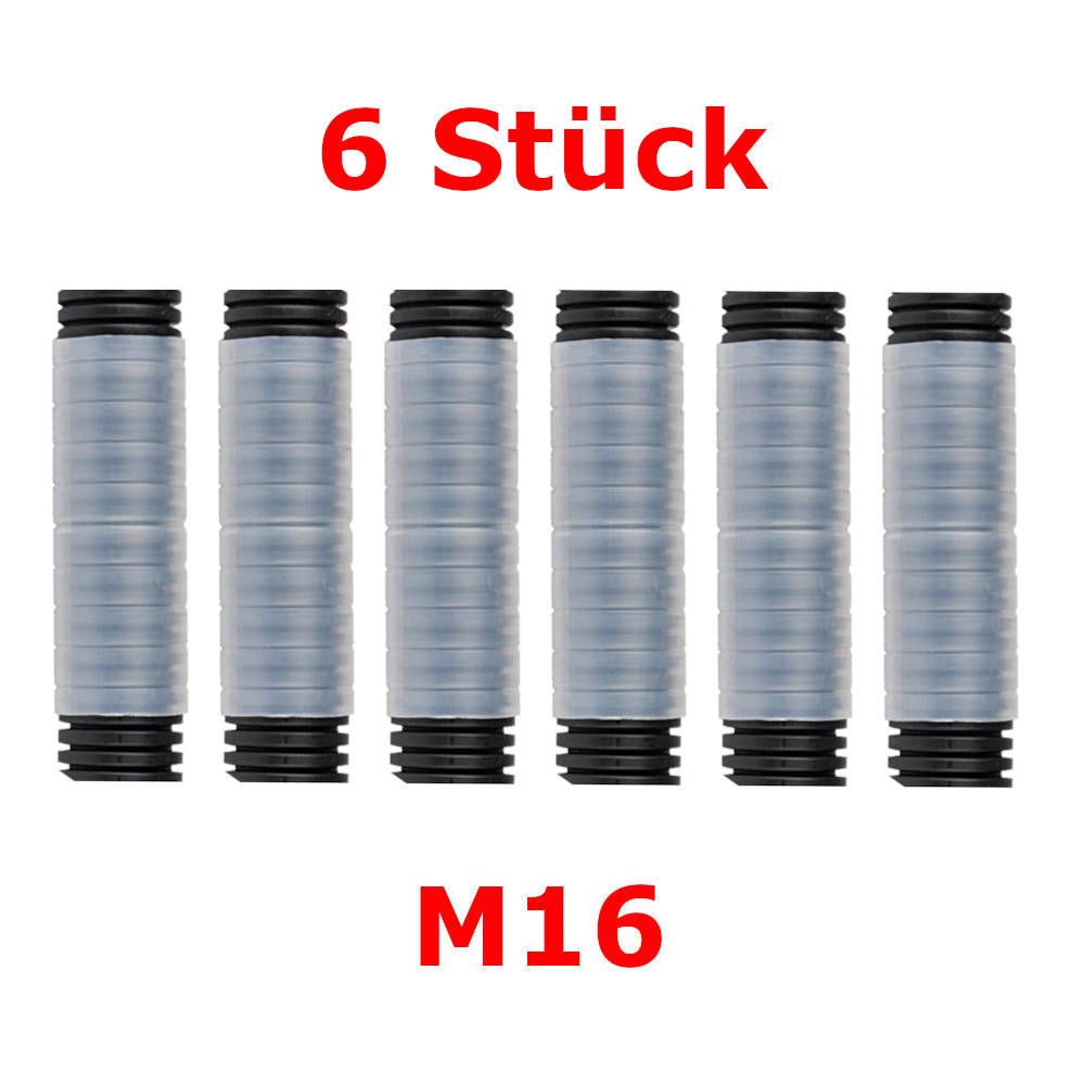 Flexmuffe M16 transparent | 6 Stück