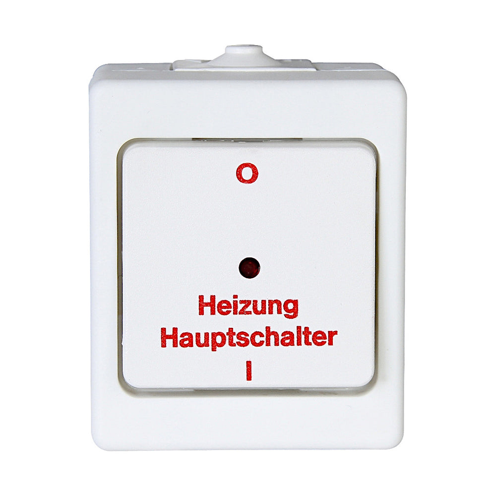 Kopp Standard grau Feuchtraum Heizungshauptschalter (567348009)