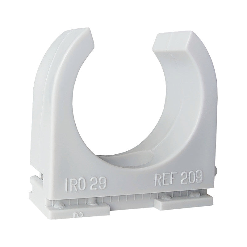 HUP Klemmschellen M32 grau (311432) | Rückansicht