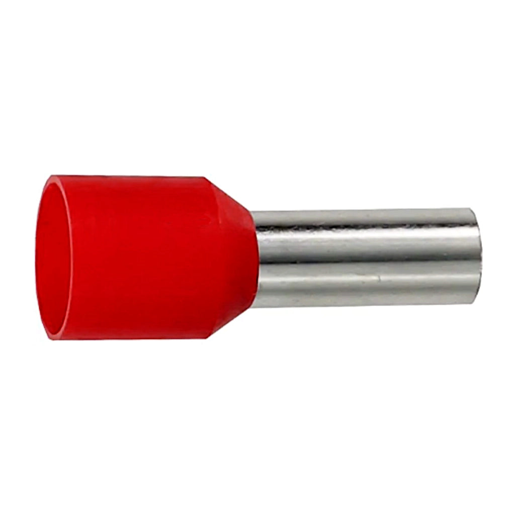 1 Stück Kopp Aderendhülse 10mm² rot (354414094) Seitenansicht