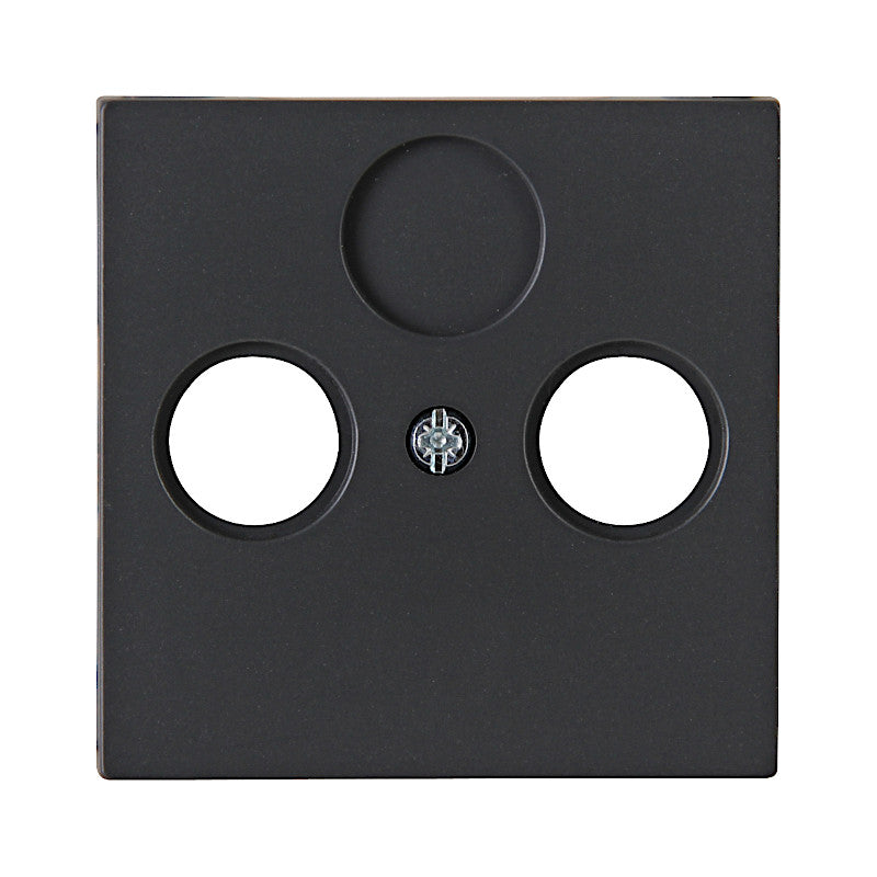 Kopp Athenis anthrazit Abdeckung Antennendose TV/RF (373515187)