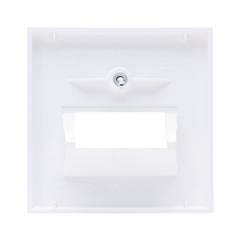 Kopp Athenis arktisweiß matt Abdeckung UAE Rückansicht