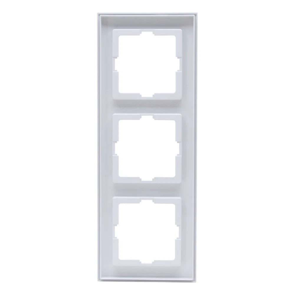 Kopp Athenis grau matt Rahmen 3-fach Rückansicht