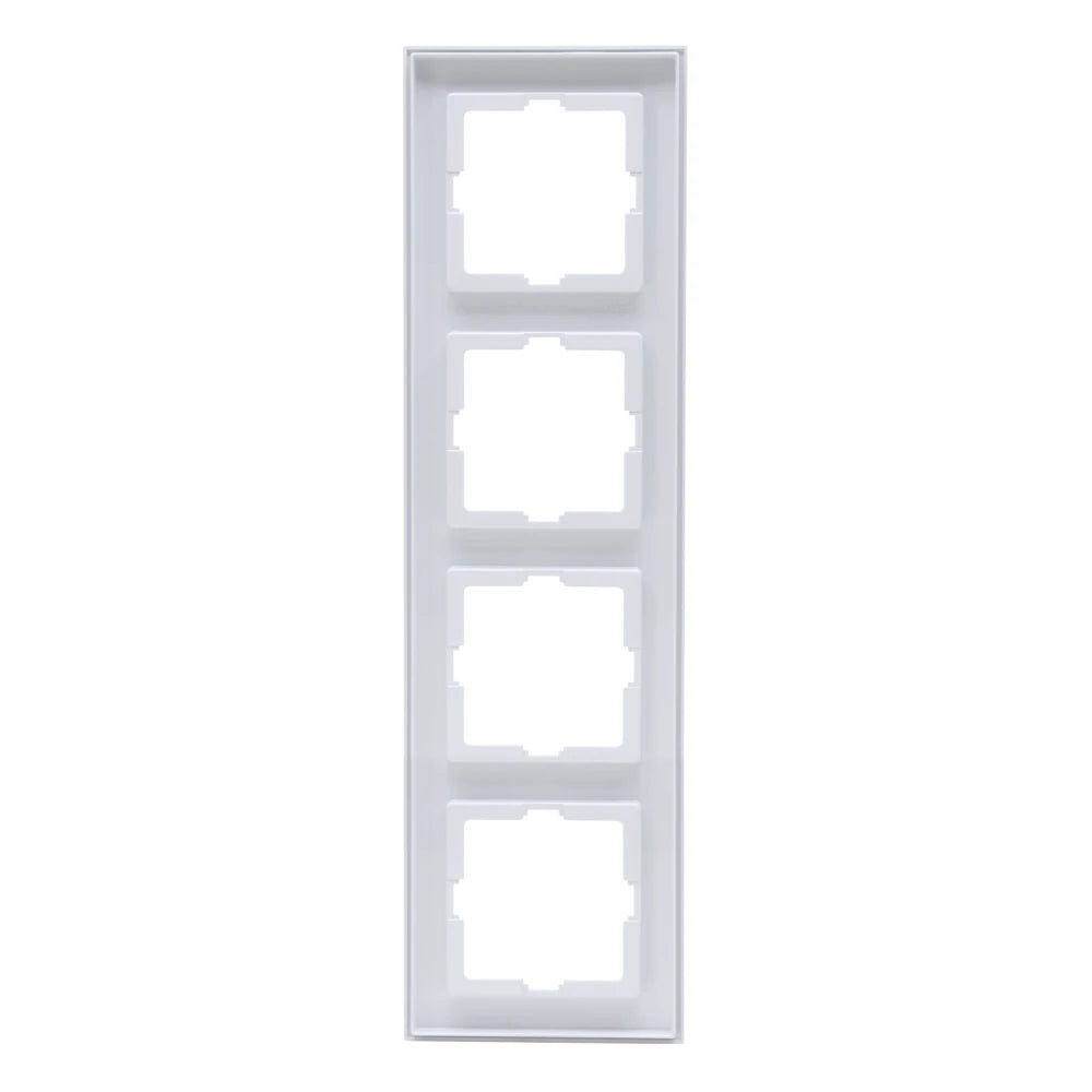 Kopp Athenis grau matt Rahmen 4-fach Rückansicht