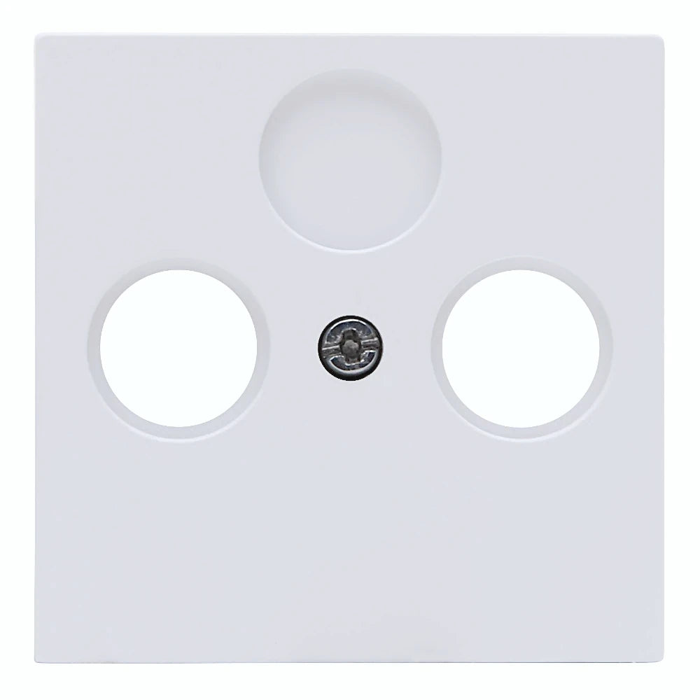 Kopp Athenis grau matt Abdeckung Antennendose TV/RF (373534180)