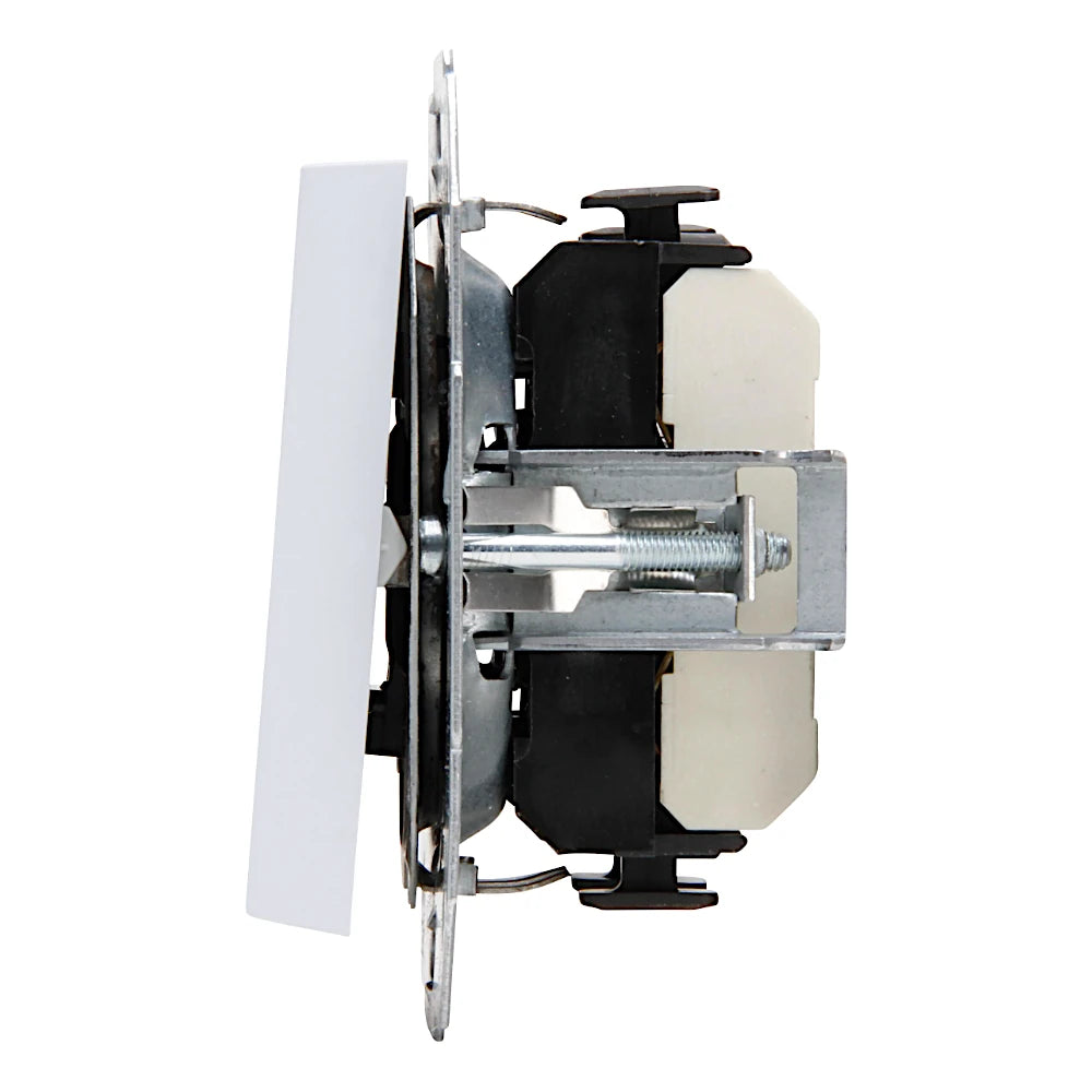 Kopp Athenis grau matt Taster Seitenansicht