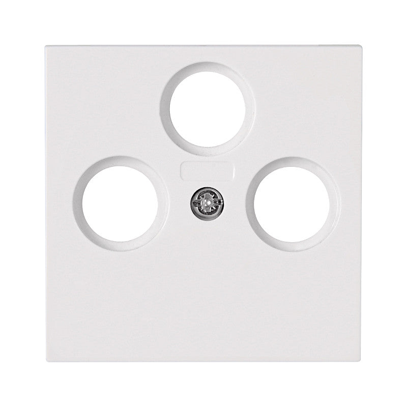 Kopp Athenis reinweiß Abdeckung Antennendose SAT/TV/RF (373629181)