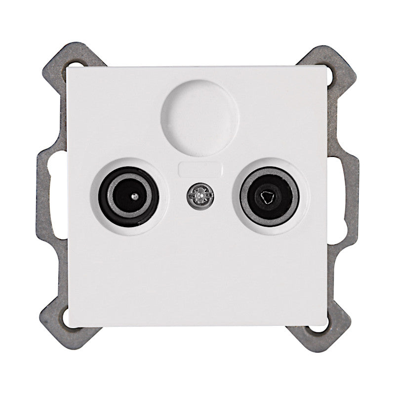 Kopp Athenis reinweiß Antennendose TV/RF (941229081)