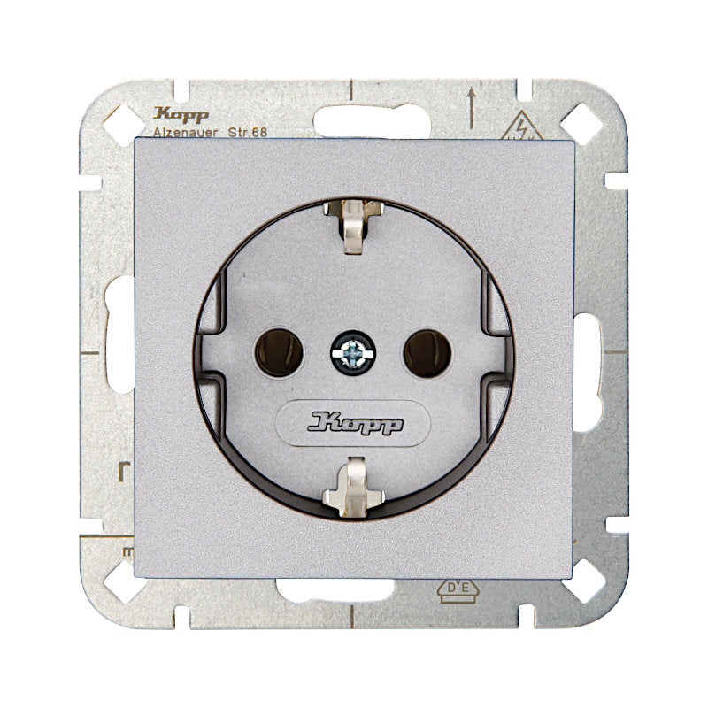 Kopp Athenis stahl Steckdose (949347009)