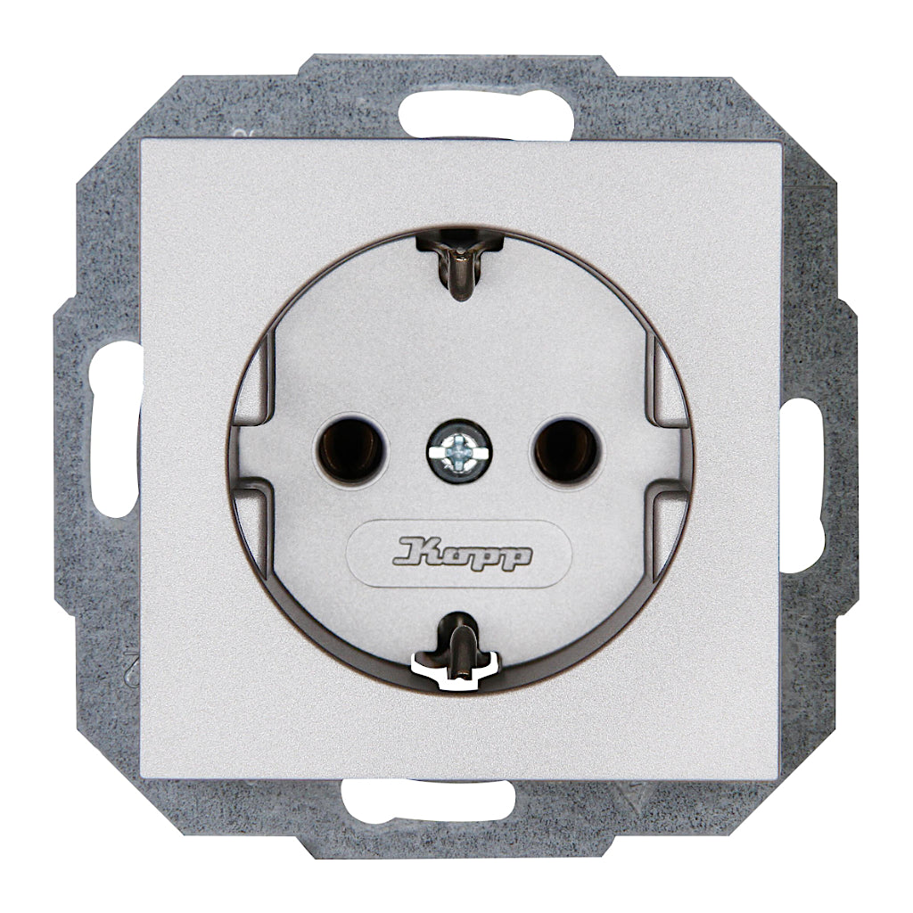 Kopp Athenis stahl Steckdose (949347009)