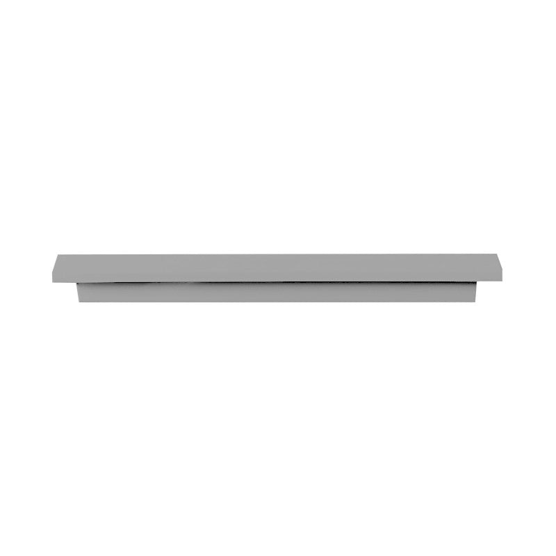 Kopp Athenis stahl HK07 Rahmen 1-fach (402147002) Profilansicht