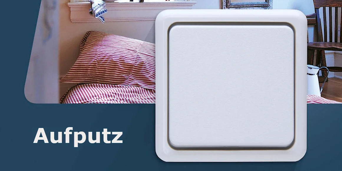 Kopp Schalterserien für den Aufputz