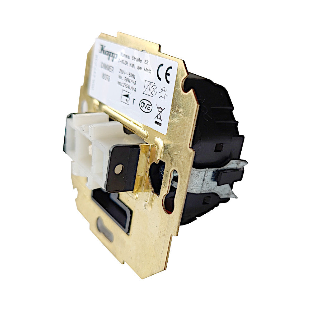 Kopp Dimmer Sockel 8078 Ansicht schräg