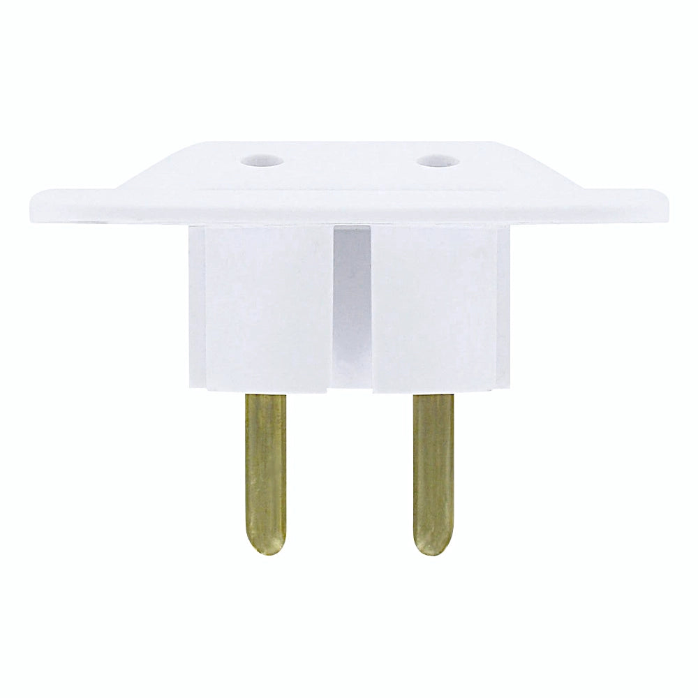 Kopp 3-fach Euroadapter weiß Ansicht von unten