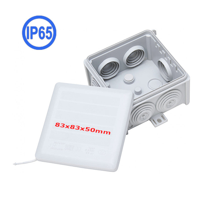 Kopp Abzweigkasten 83x83x50mm IP65 grau (351010048)