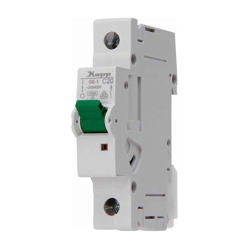 Kopp MCB Leitungsschutzschalter C20A 1-polig 722001077