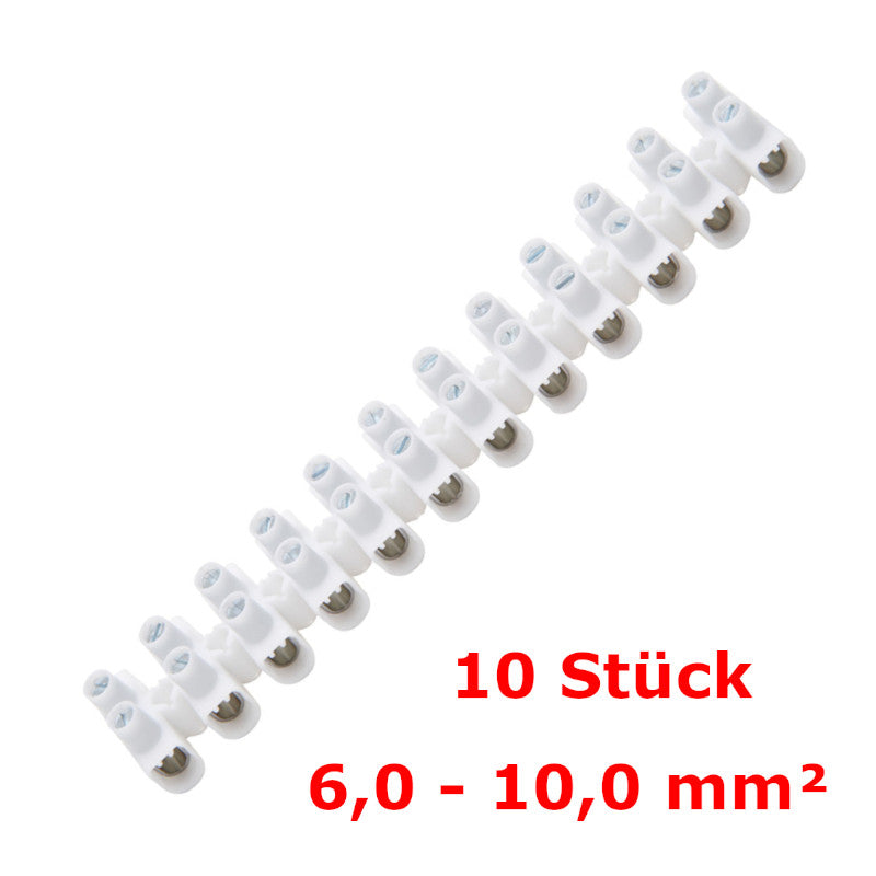 Kopp Lüsterklemme Ø6,0-10,0mm² weiß (341900081) | 10 Stück