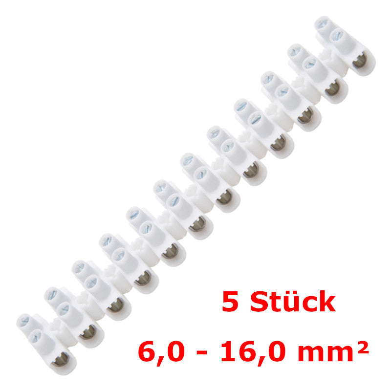 Kopp Lüsterklemme Ø6,0-16,0mm² weiß (345000088) | 5 Stück