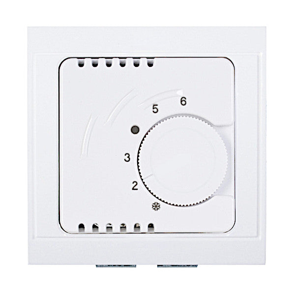 Kopp Raumtemperaturregler „Öffner” für Serie Paris und Malta arktisweiß