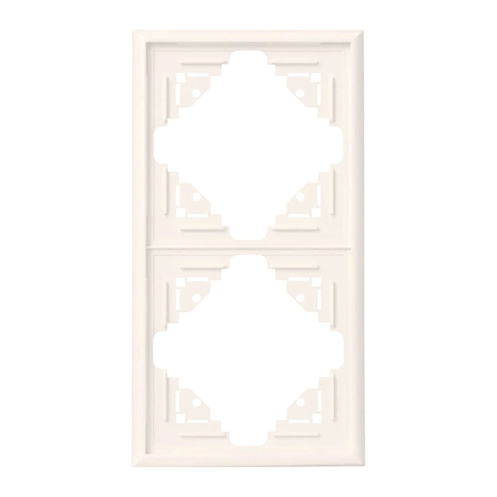 Kopp Malta (creme)weiß Rahmen 2-fach (309201067) Vorderansicht senkrecht