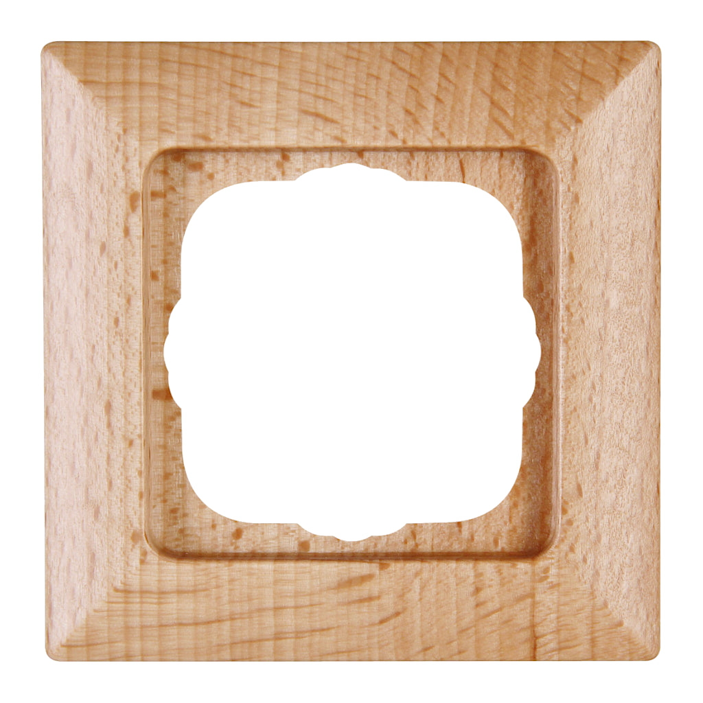 Kopp Milano Buche Rahmen 1-fach (306515064) Vorderansicht