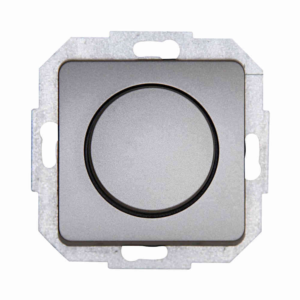 Kopp Milano stahl Dimmer für konventionelle Trafos (800920081)