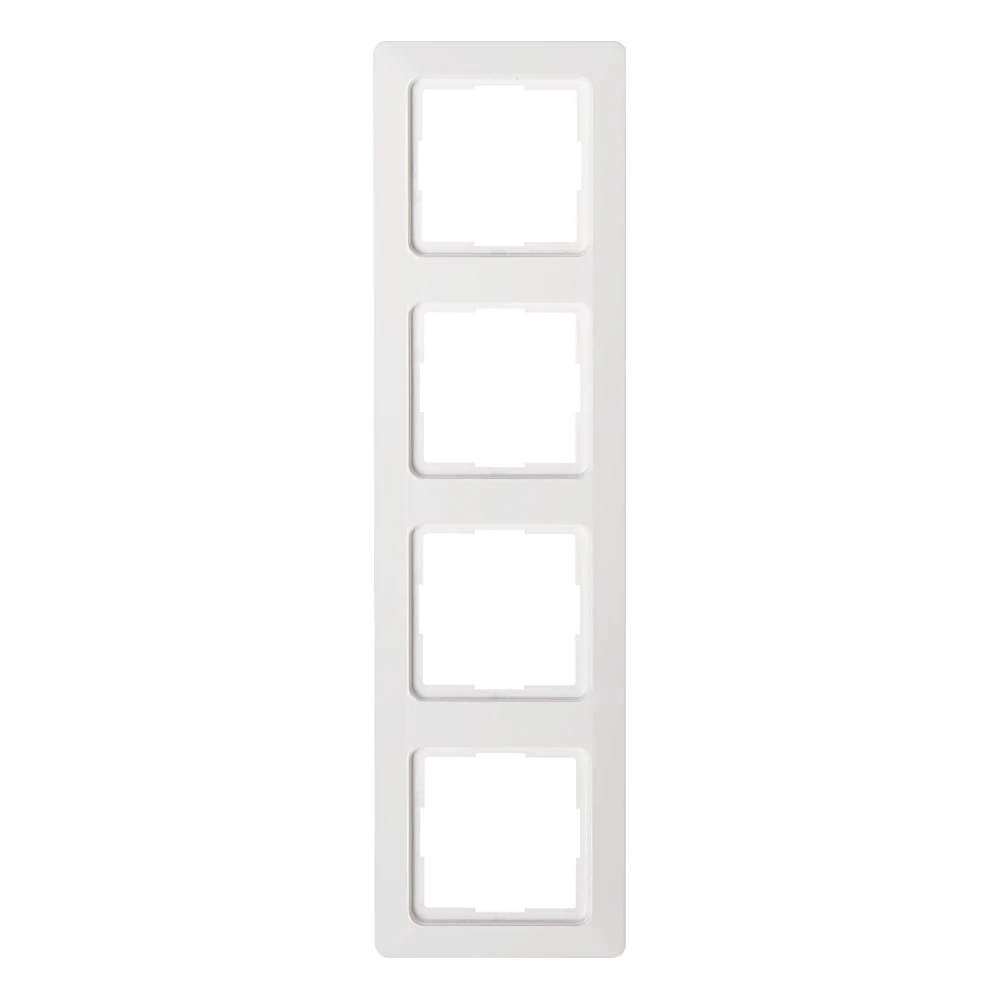 Kopp Milano weiß Rahmen 4-fach (305913063)