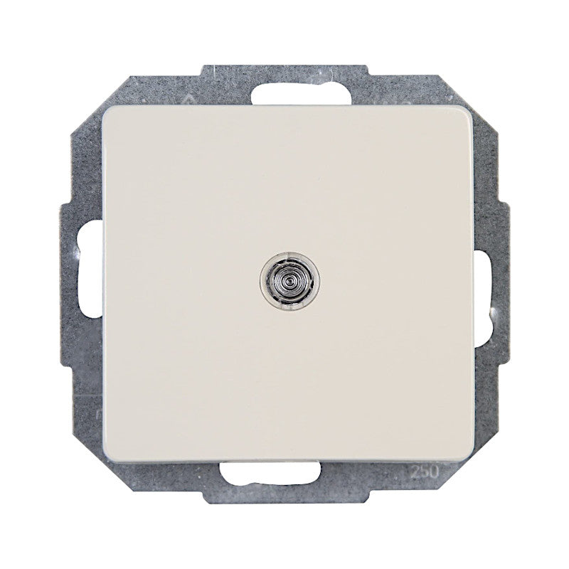 Kopp Paris cremeweiß Aus-Wechselschalter mit Linse (650673089)