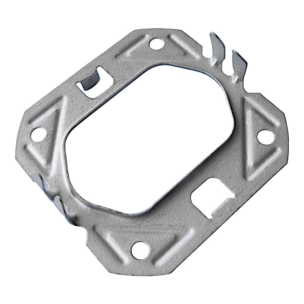 Kopp Rahmenhalteplatte aus Metall Rückansicht