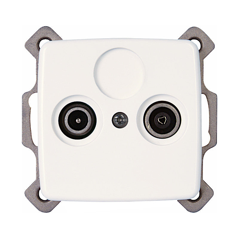 Kopp Rivo reinweiß Antennendose TV/RF (922917080)