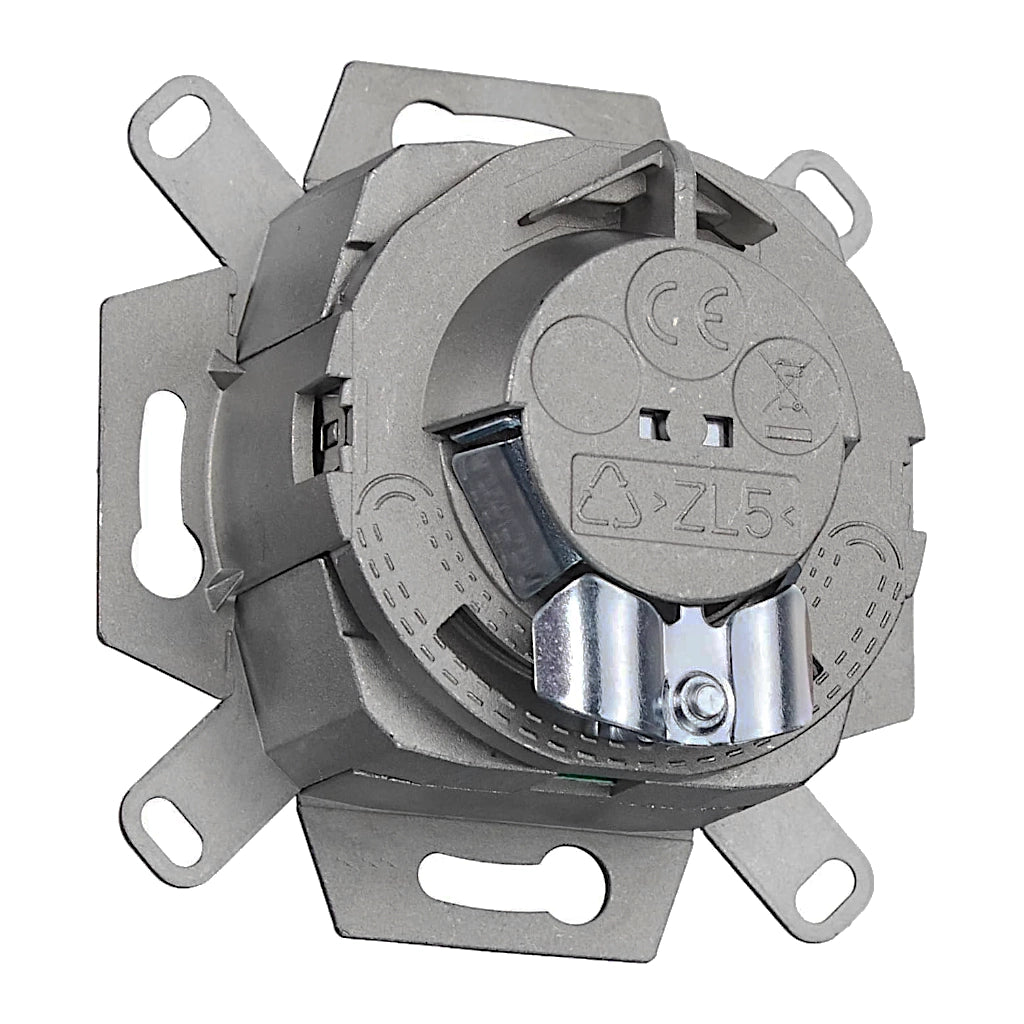 Kopp Netzwerkanschlussdose Cat.6a (920100183) Ansicht schräg von hinten