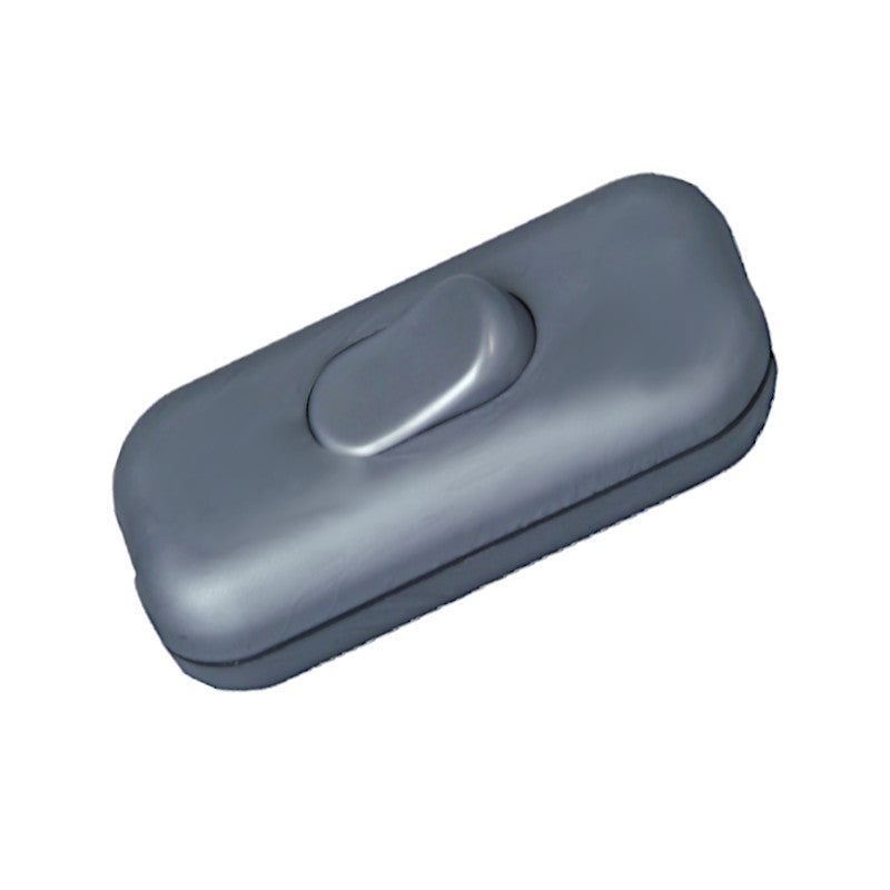 Kopp Schnurzwischenschalter 1-polig 2A silber 191320086