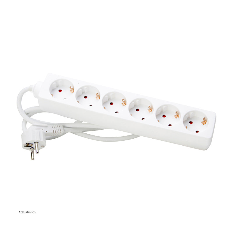 Kopp Steckdosenleiste 6-fach weiss (120613005)