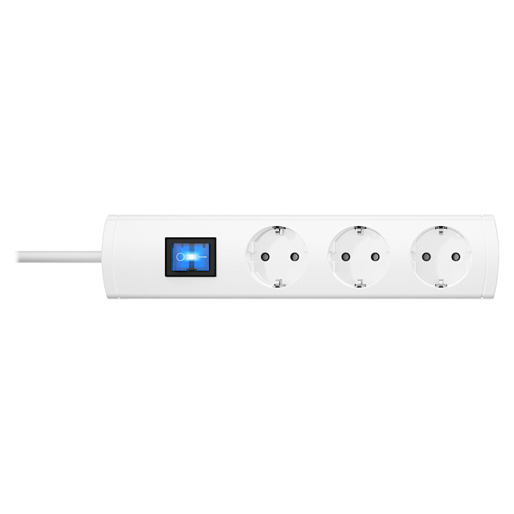 Kopp UNOversal plus Steckdosenleiste 3-fach 1,4m weiss (232502006)
