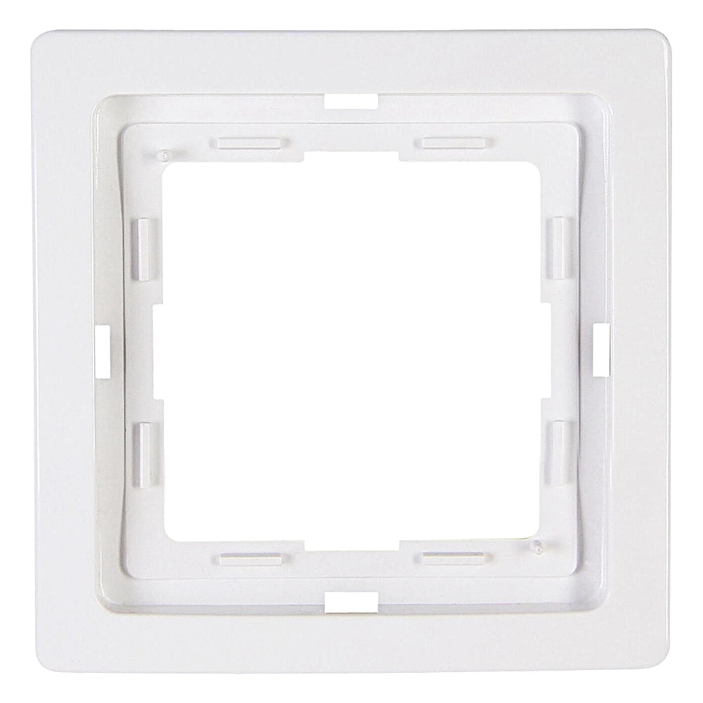 Kopp Venedig reinweiß Rahmen 1-fach (400129060) Vorderansicht