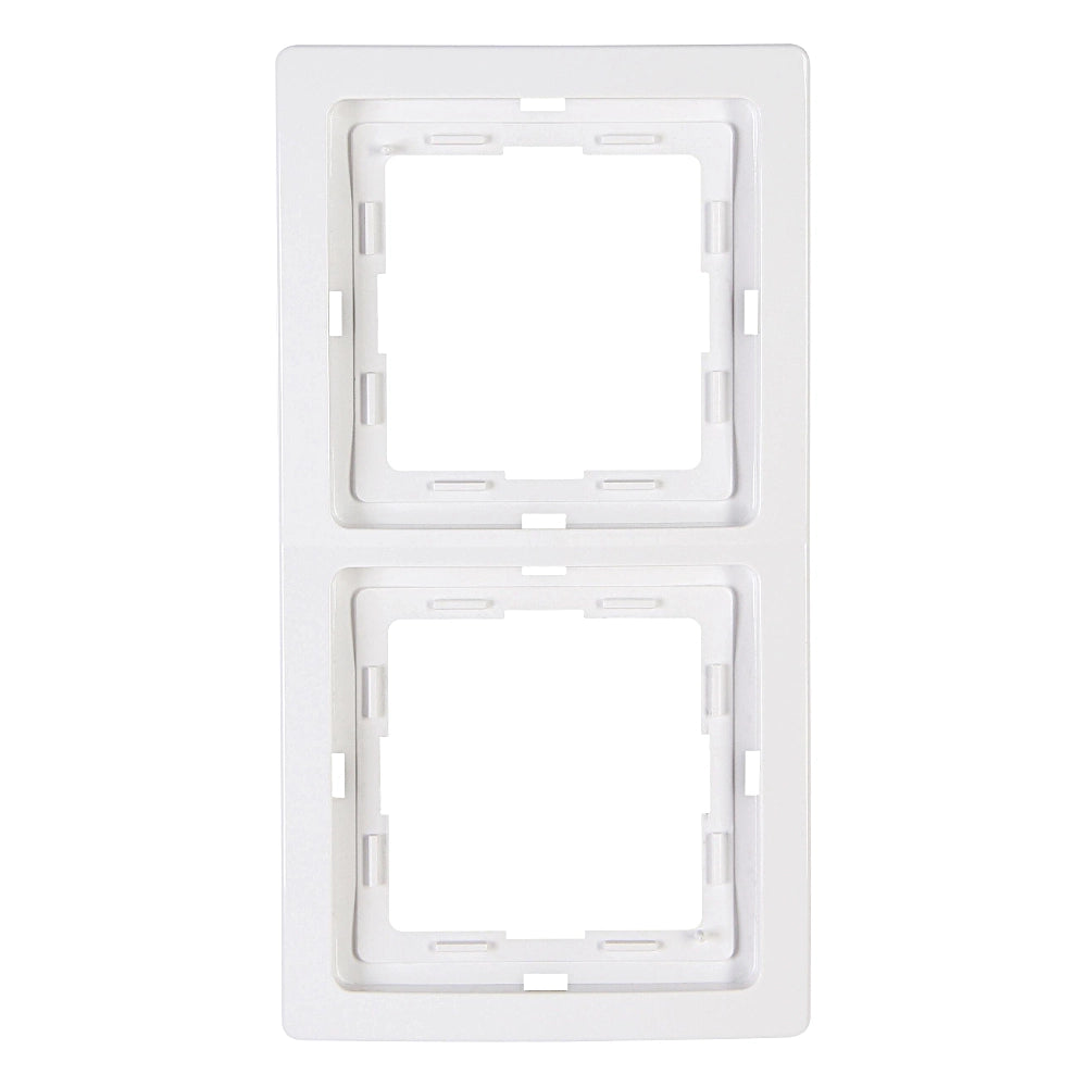 Kopp Venedig reinweiß Rahmen 2-fach (400229063) Vorderansicht